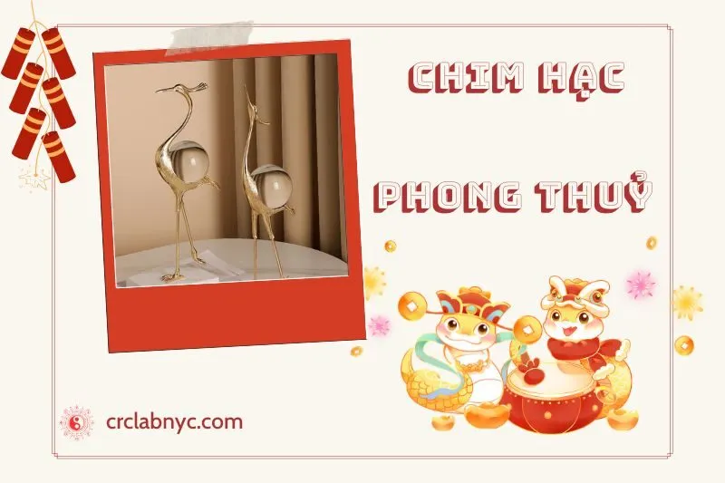 Cách Đặt Chim Hạc phong thuỷ chuẩn