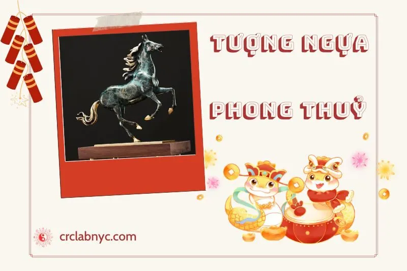 Cách Đặt Tượng Ngựa phong thuỷ chuẩn