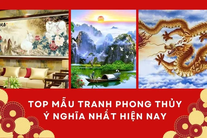 Top mẫu tranh phong thủy ý nghĩa nhất hiện nay