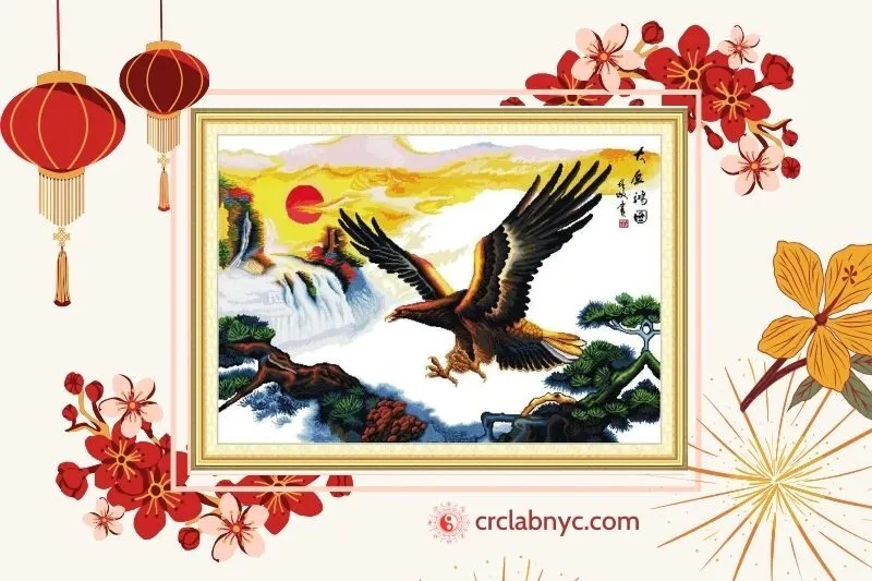 Tranh Đại Bàng tung cánh