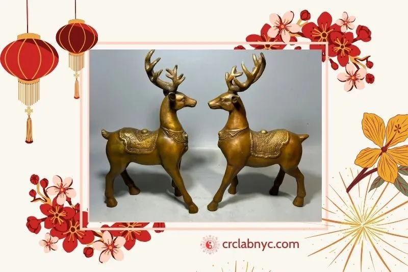  Tượng Nai phong thuỷ hợp mệnh nào