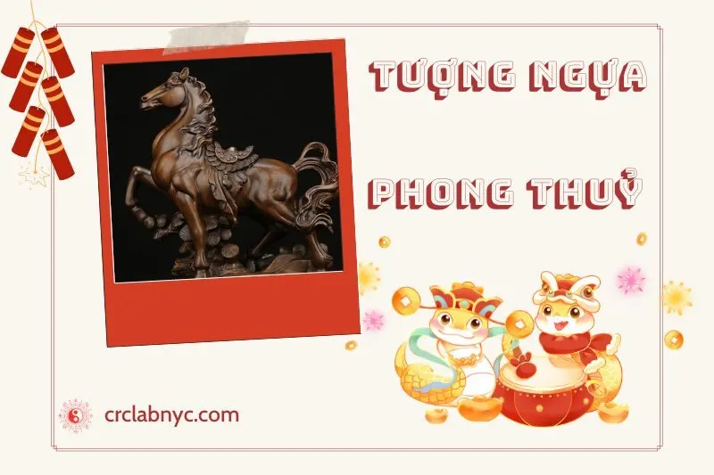 Tượng Ngựa phong thủy hợp mệnh nào