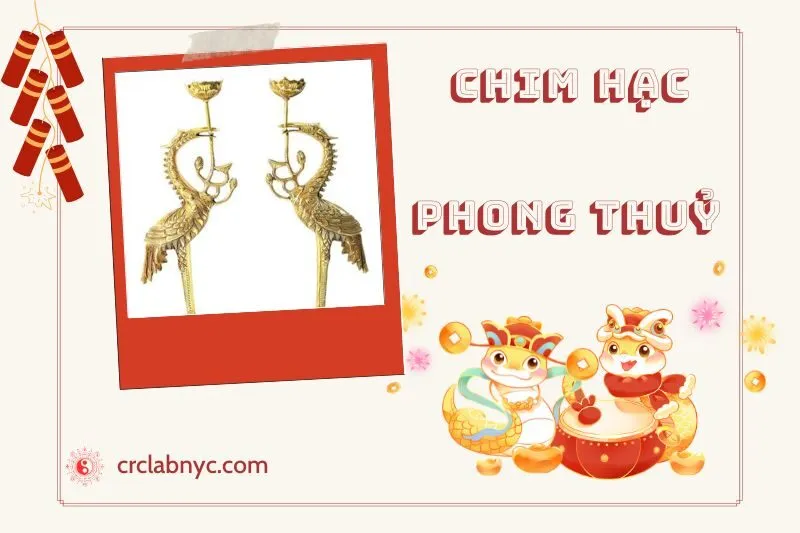 Ý nghĩa của chim hạc phong thủy