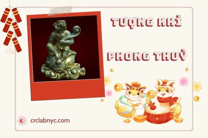 Ý nghĩa của Tượng Khỉ Phong Thuỷ