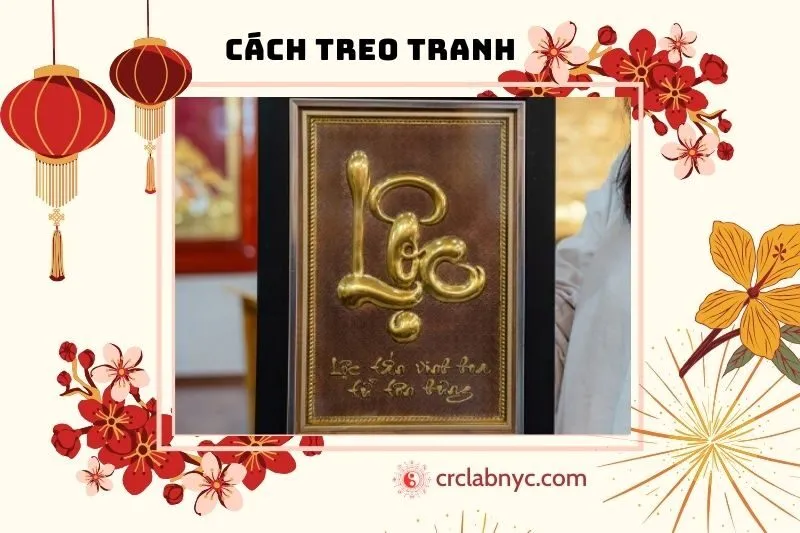 Tranh chữ Lộc phong thủy nên treo ở đâu trong nhà?