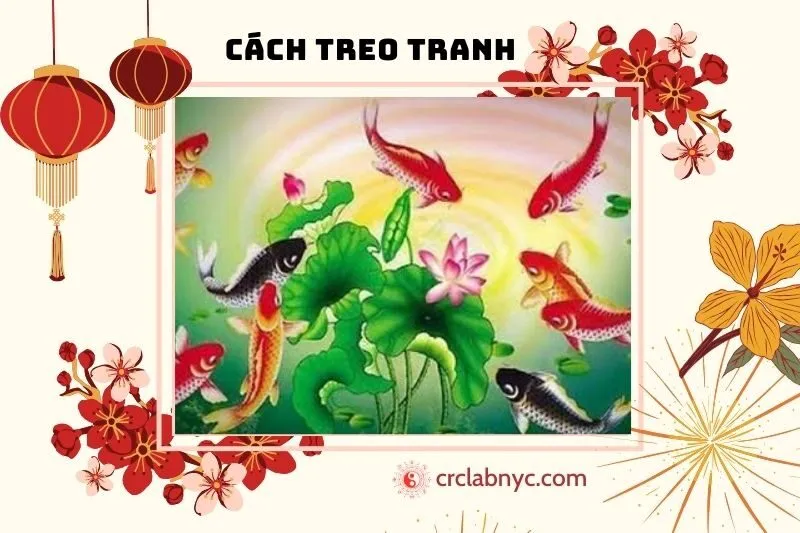 Cách Treo Tranh Cửu Ngư Quần Hội Hợp Phong Thủy