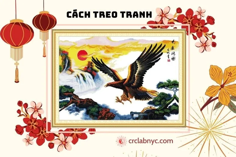 Cách Treo Tranh Đại Bàng Tung Cánh Đúng Phong Thủy