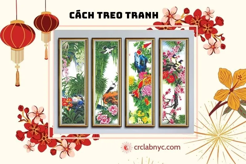 Cách Treo Tranh Tứ Quý Đúng Phong Thủy