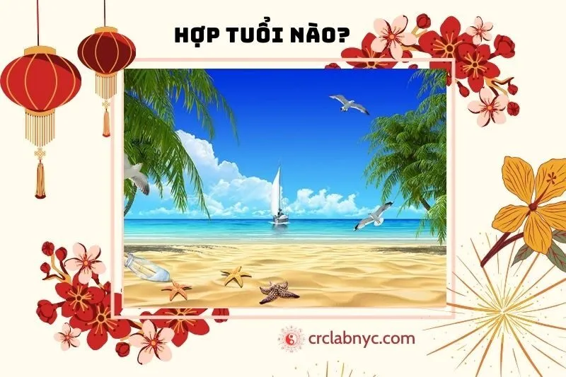 Tranh cảnh biển phong thủy hợp với tuổi nào, mệnh nào?