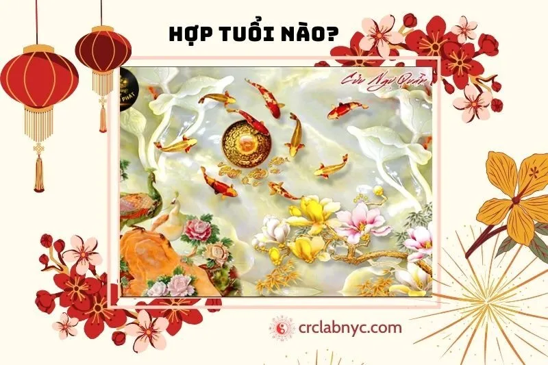 Tranh Cửu Ngư Quần Hội Hợp Với Tuổi Nào?