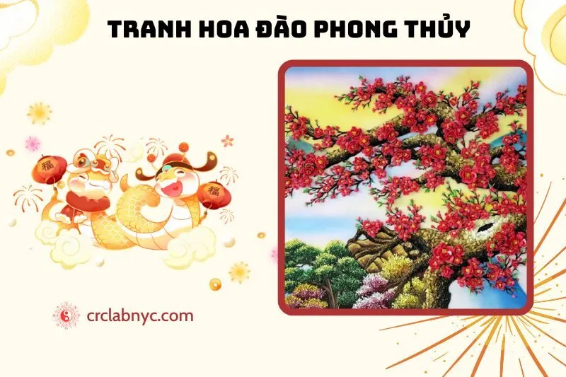 Tranh Hoa Đào Phong Thủy: Ý Nghĩa, Cách Treo Và Lợi Ích