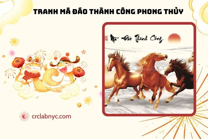 Tranh Mã Đáo Thành Công Phong Thủy: Ý Nghĩa Và Cách Treo Chuẩn