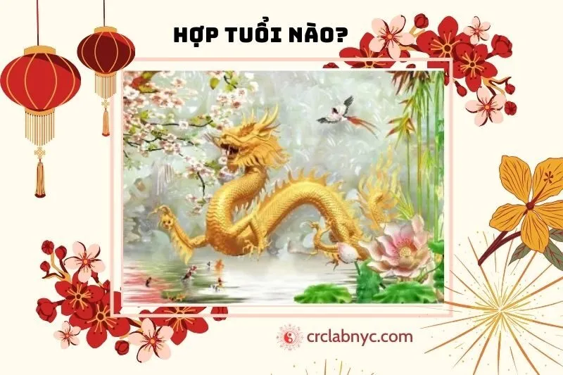 Tranh Rồng Bay Phong Thủy Hợp Với Tuổi Nào?