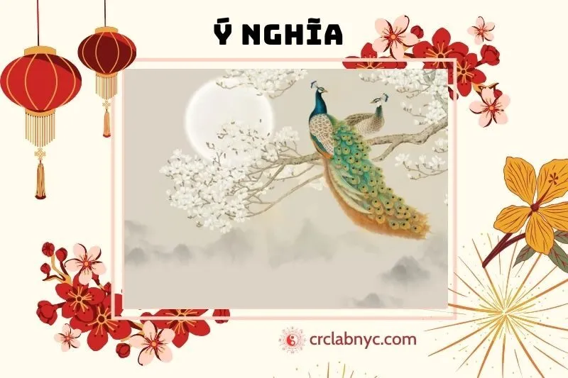 Ý Nghĩa Phong Thủy Của Tranh Chim Công