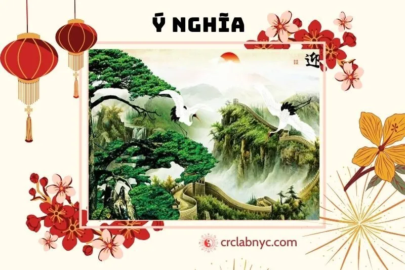 Ý nghĩa tranh đồi núi phong thủy trong cuộc sống