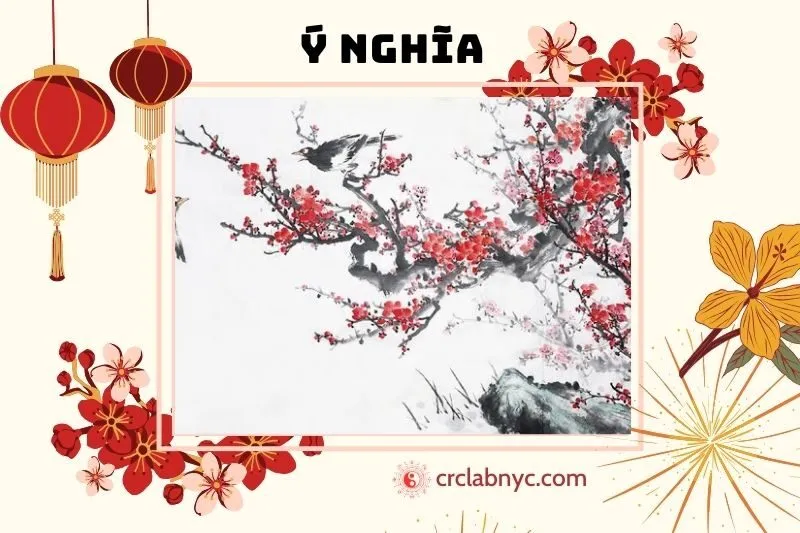 Ý Nghĩa Tranh Hoa Đào Phong Thủy Trong Đời Sống